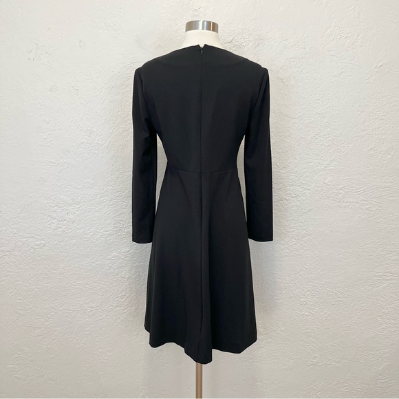 Brooks Brothers Black Dress Pleated 2 - Picture 5 of 11